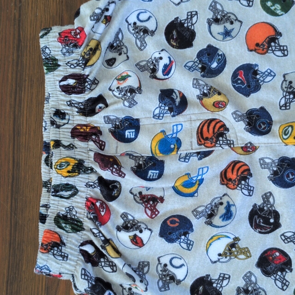 NFL Kids Multicolor Helmet Print Pajama Pants